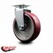 Service Caster 6 Inch Poly on Aluminum Wheel Swivel Caster with Roller Bearing SCC-20S620-PAR - alternate 2